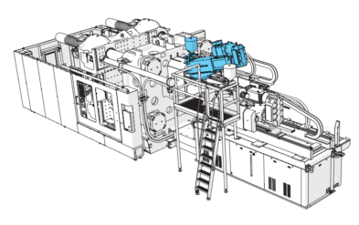 Multi Material Overlapping Injection Unit