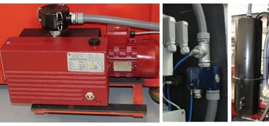 vacuum pump , vacuum switch and lung filter